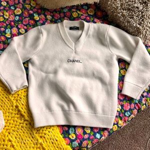 Channel sweater